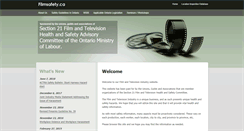 Desktop Screenshot of filmsafety.ca